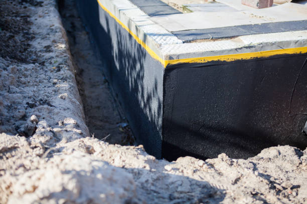 Professional Exterior Waterproofing technician working in Turon, KS